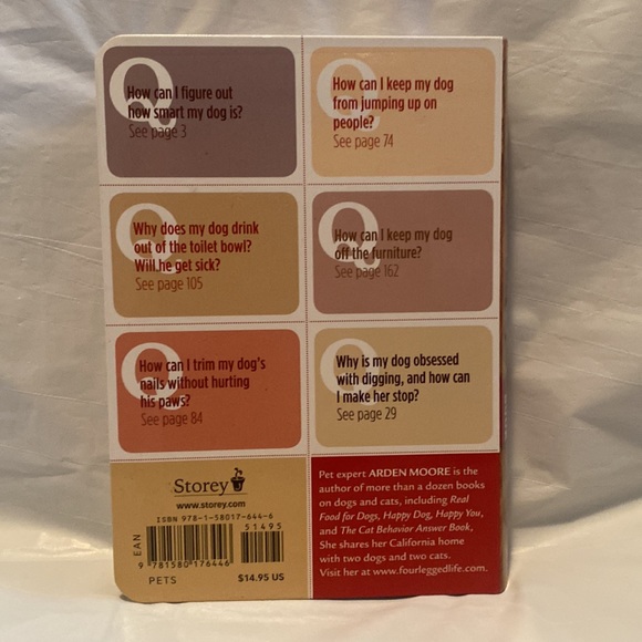 🐶🐾📙 NWT The Dog Behavior Answer Book - Picture 3 of 4